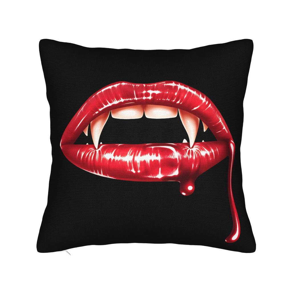 Horror Film Frighteds Nights Pillow Cover Kawaii Pillow Case For Living Room Sofa Comfy Cushion Cover Birthday Gift
