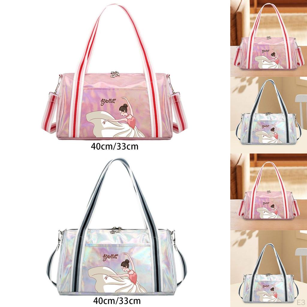 Duffle Bag Women Dance Multifunction Personal Item Gym Cheerleader for Overnight Workout