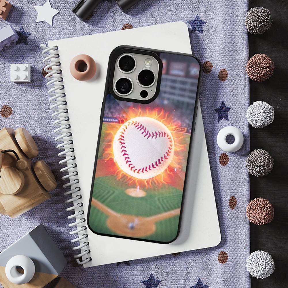 

Sport Art Baseball Case For iPhone 13,15,17,14,Pro,Max,Plus,12,11,16,Mini, For Magsafe,Magnetic Wireless Charging iPhone11PRO