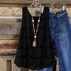 2025 European & American Women's Summer Solid Color Casual Vest Top