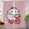 Anti-mosquito Kitchen Curtains for Bedroom Molang Blackout Curtain for Room 2 Panel Shades Partition Home Interior Curtains