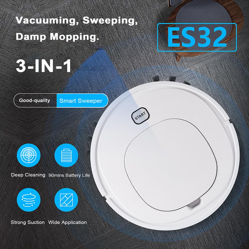 Intelligent Sweeping Machine Vacuum Cleaner Sweeper Robot with Mop Cloth Cleaning Appliances Home Dust Collector Built