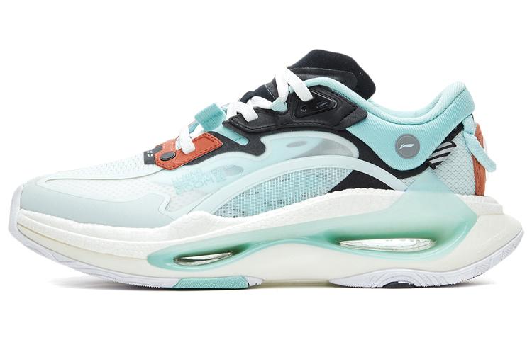 Li Ning Exceed Infinity Тканевые, нескользящие, износостойкие, легкие, низкие, беговые кроссовки, женские, синие, AGLR084-5 37