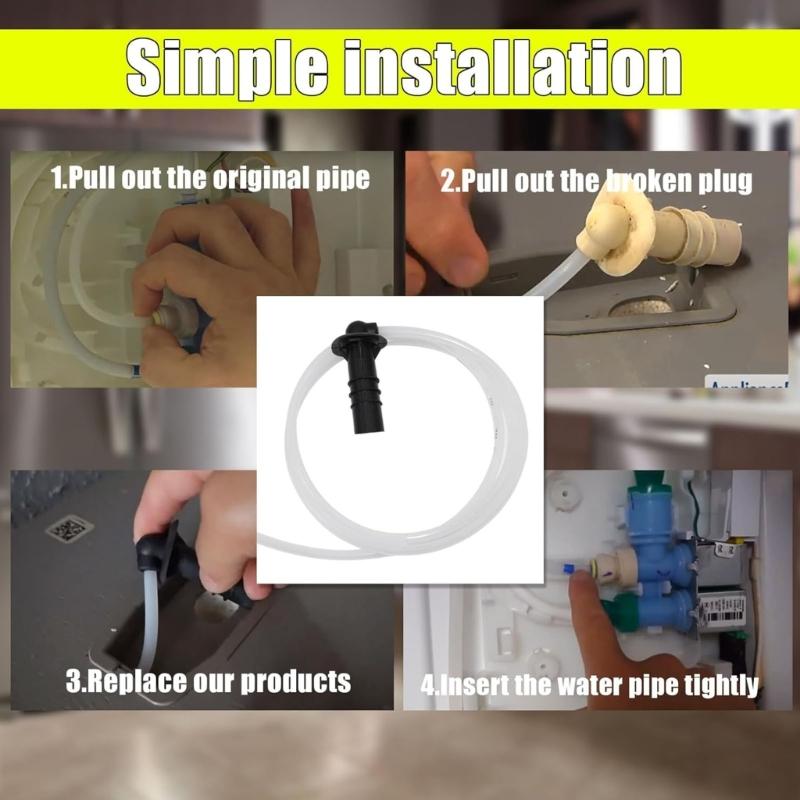 W11415785 High Strength Ice Maker Fill Tube Replacement for W11232485 12961401 67006317 Ice Maker Accessories