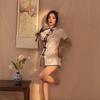 Sexy Cheongsam Dress Super Hot Lingerie Qipao dress Tempting Uniform Pajamas Vintage Oriental Underwear Seducing Private Perform