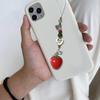Cute Core Beaded Keychain Lanyard Ornament Stylish Decoration for Bag and Key