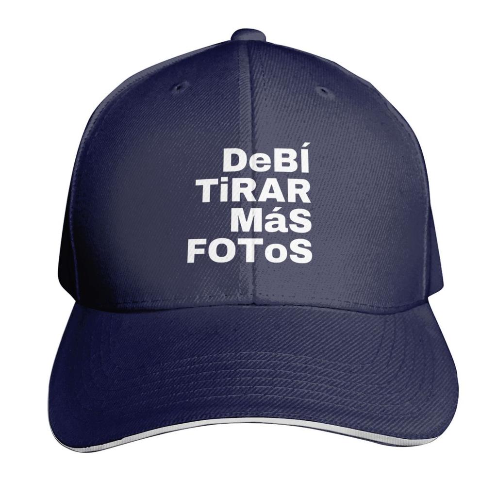 Bads Bunnys Debi Tirar Mas Fotos DTMF Cap Fashion Casual Baseball Caps Adjustable Hat Hip Hop Summer Unisex Baseball Hats