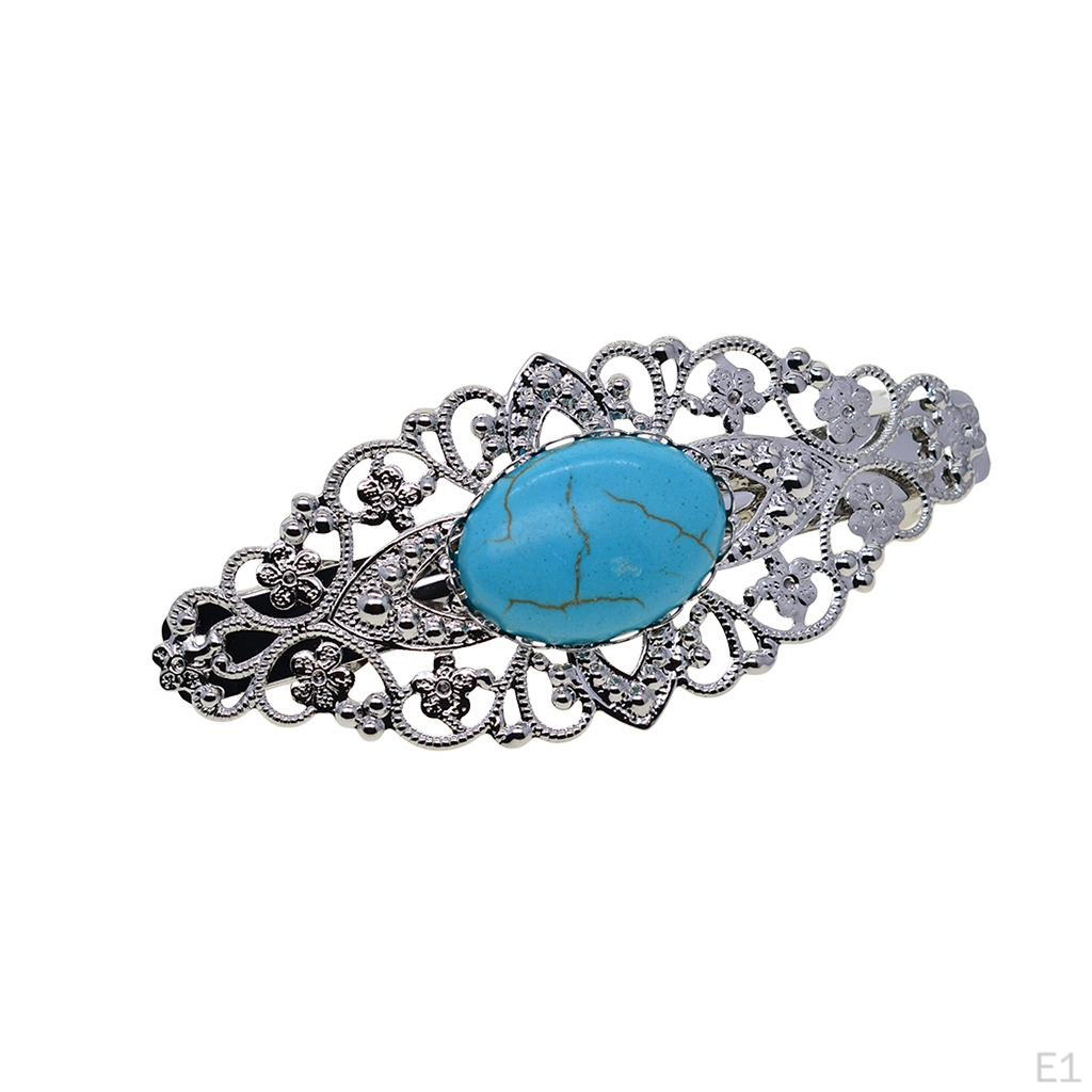 with French Clip Barrette Cabochons