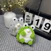 Plush Frog Toy Kit Bag Decoration Pendant Handmade Diy Spit Bubbles Gift Girls