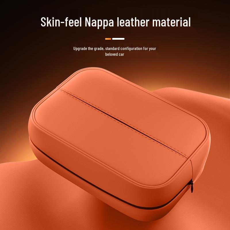 Enjoy S9T Car Tissue Box - 25 New Model Seat Hanging, Central Control Tissue Bag, Interior Decorative Supplies