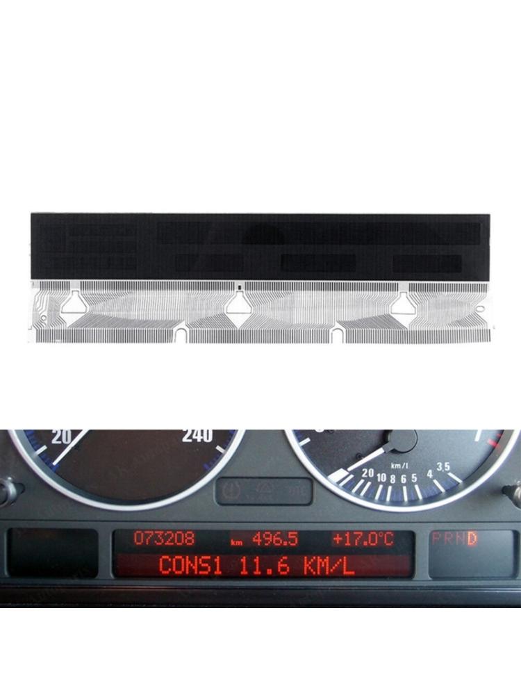 Upgraded LCD Display Speedometer Instrument Cluster Easy Installation - Compatible for E39 E53 5 12 Voltage