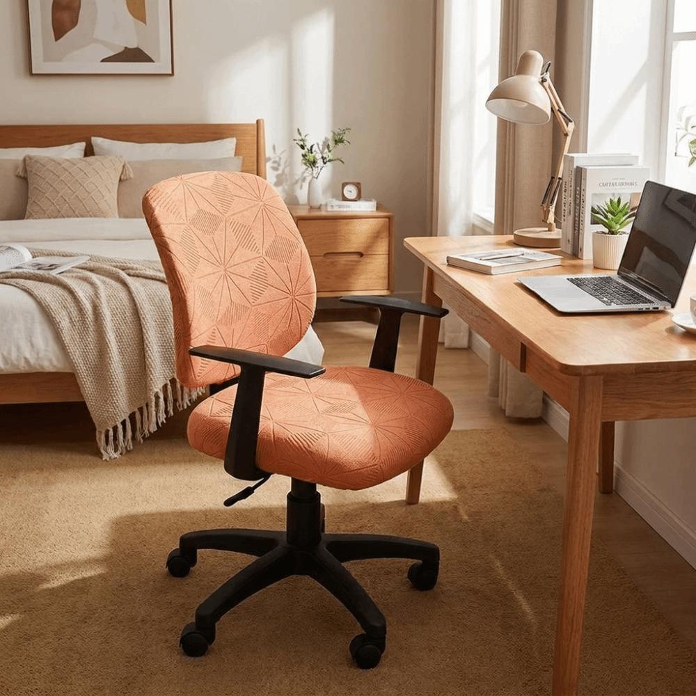 Dustproof Jacquard Chair Covers Cat Scratch Resistant Office Chair Covers Gaming Chair