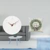 Silent Decorative Wall Clock And Christmas Pillow Cover for Home Office Kitchen Study Room Sofa