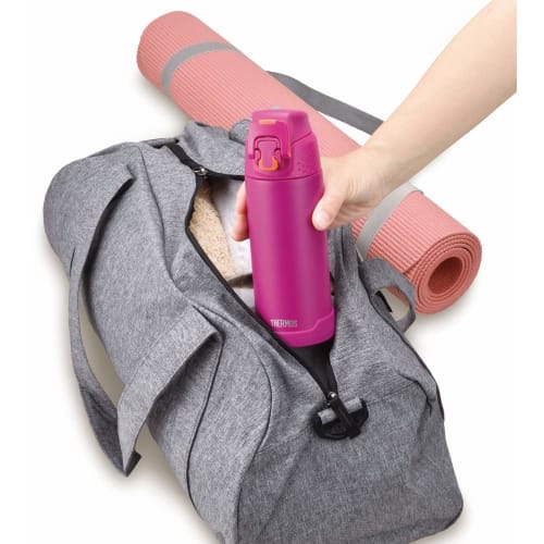Thermos Water Bottle Vacuum Insulated Sports Bottle 0.5L Matte Purple Cold Storage Only FJH-500 MTPL