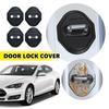 For AMG Silicone Car Door Lock Buckle Protector Cover Sticker Auto Accessories Mercedes Benz B-CLASS C-CLASS GLC GLE GLK W190