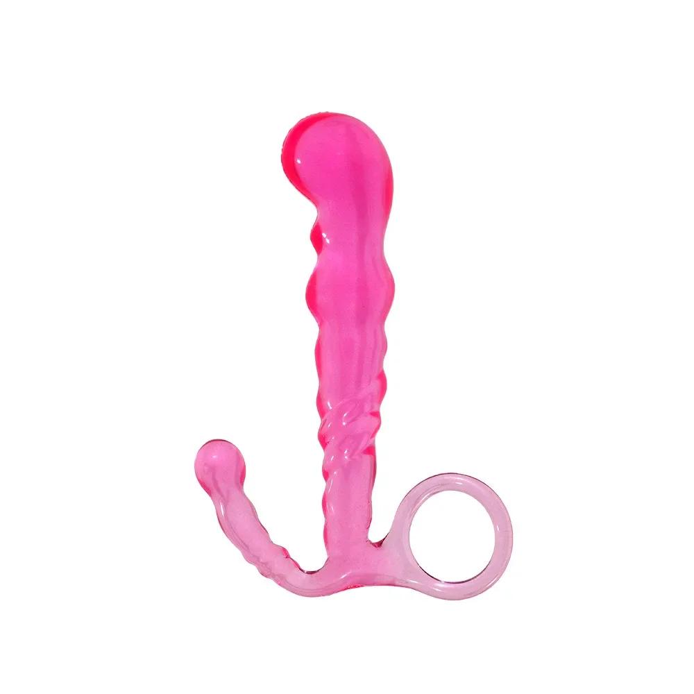 Soft Anal Butt Plug Prostate Massager Adult Gay Penis Anal Plug G-spot Sex Toys for Men and Women