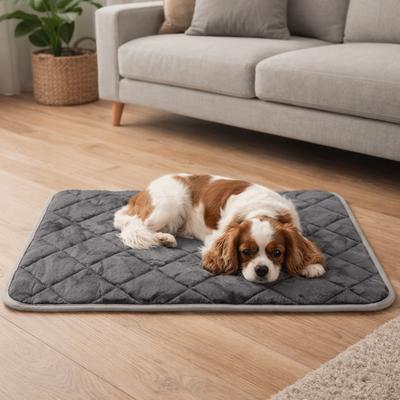Practical Anti-Slip Self-Heating Dog Pad Folding Thermal Warming Pet Pad Cozy Soft Dog Kennel Mat Autumn Winter