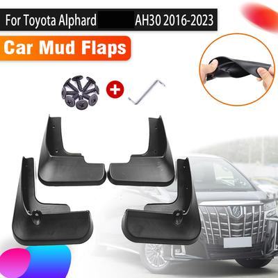 Auto Kotflügel Für Toyota Alphard 2022 Zubehör AH30 30 2016 ~ 2023 Auto Vorne Hinten Schlamm Klappen Kotflügel Splash auto