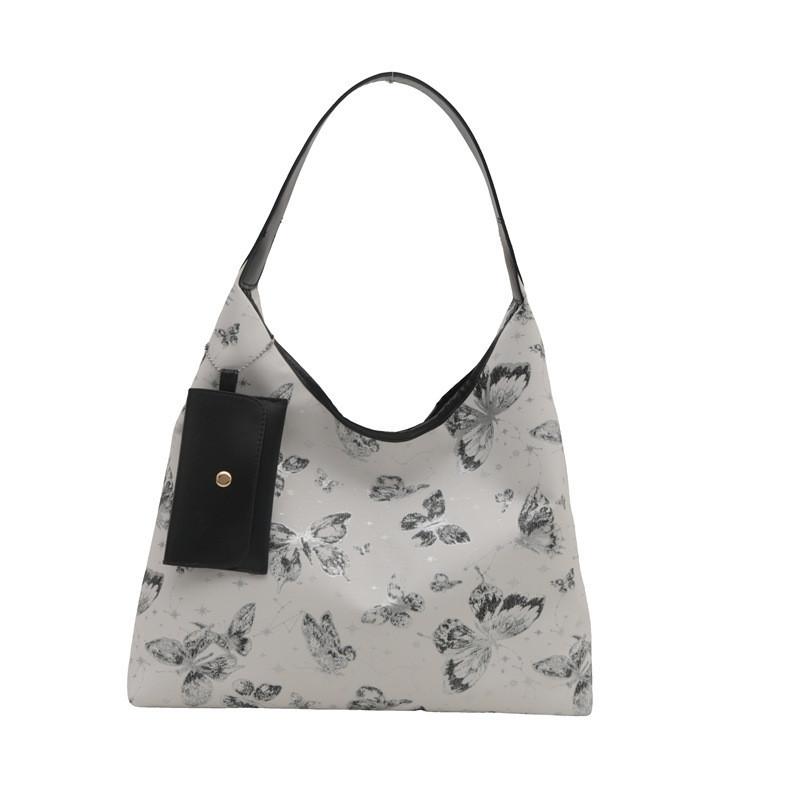 Trendy Large Capacity Handbag For Women 2024 Summer Fashion Shoulder Bag With Stitching Design