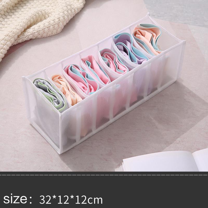 Closet Organizer for Underwear Panty Home Cabinet Divider Storage Box Home Organizers for Clothes Foldable Drawer Boxes