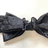Poldeaux Paisley [Bow Tie & Pocket Square] 2-Piece Set for Men, One-Touch, CasualFormal, Red