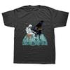 Funny Grand Piano Pianist Astronaut Music T Shirts Summer Keyboard Musician Art Graphic Cotton Streetwear Birthday Gifts T-shirt