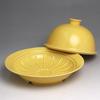 Arita Ware Microwave-Only Steamer Cooker (Arita Ware Yellow Glaze) Metabo