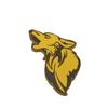 3D Metal Wolf Logo Car Front Grille Badge Side Fender Rear Trunk Emblem Sticker Decal  Car Exterior Decorative Accessories