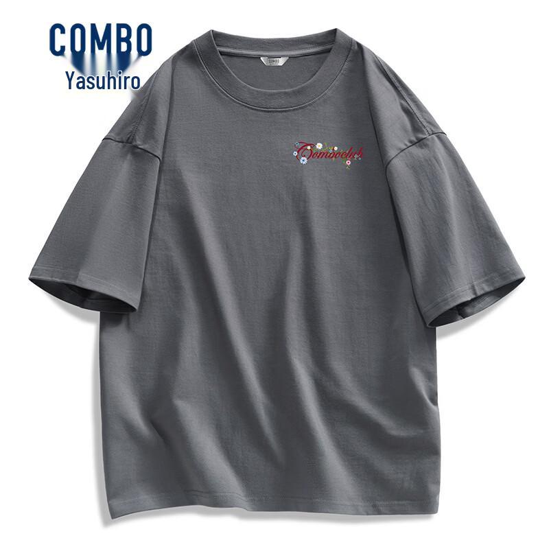 Kangbo 260g Heavyweight Pure Cotton Loose T-Shirt 190