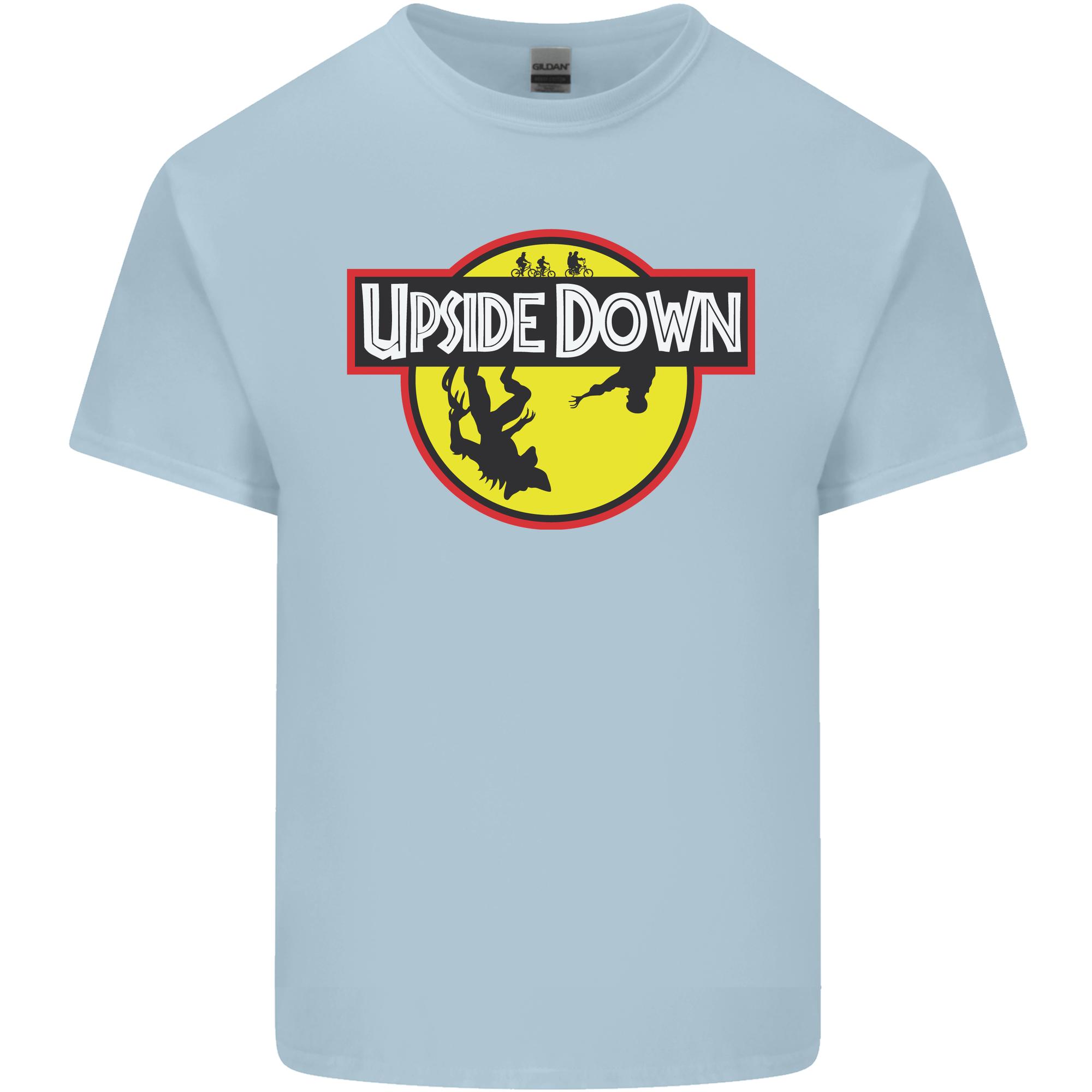 Upside Down SCIFI TV Program Unisexs Light Cotton TShirt S