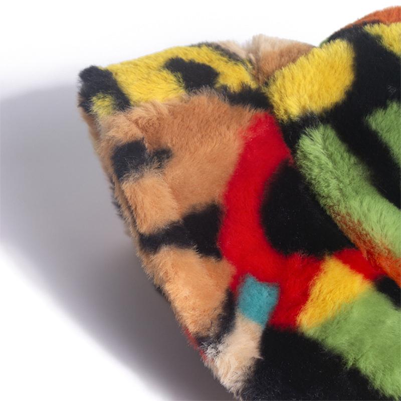 OKwife Frauen Winter verdicken Fuzzy Plüsch Eimer Hut Bunte Buchstaben drucken Fisherman Cap OKwife Frauen Winter verdicken Fuzzy Plüsch Eimer Hut Bunte Buchstaben drucken Fisherman Cap