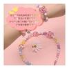 Bead Set Handicraft Kit Approximately 750 Pieces Bead Kit Girls Toys Accessory Kit Glitter Accessories Aqua Beads Children's Bracelet Necklace