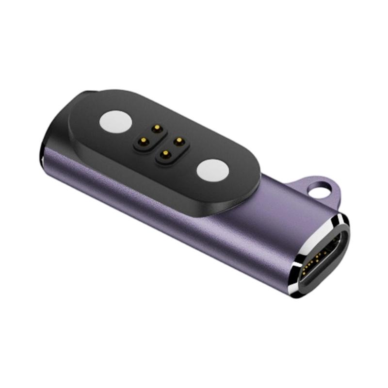 Magnetic Type C Charging Connector With 4Pin 2Pin Compatibility Indicator Light for 2 Bone Conduction Headphones