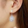 S925 Sterling Silber Ohrringe im chinesischen Stil Damen Vielseitige Ohrringe Hochwertiger Schmuck