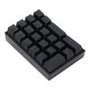 21-Key Mini Wired Keyboard with Backlit Mechanical Keyboard, Stepped Keycaps, USB Type-C Interface (Red Switches)