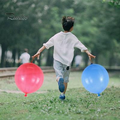 50 Adet Pratik Parlak Renk kaymaz Sıçrama Balon Doğum Günü Partisi Lateks Delme Balon Açık