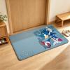 Game S-Sonic T-the H-Hedgehog Floor Mat Soft Flannel Floor Mat  Suitable for Entryways, Living Rooms, Bedrooms, and Bathrooms