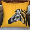 Zebra Pillow Case Retro Style Vibrant Zebra Design Perfect For Home And Office Decor