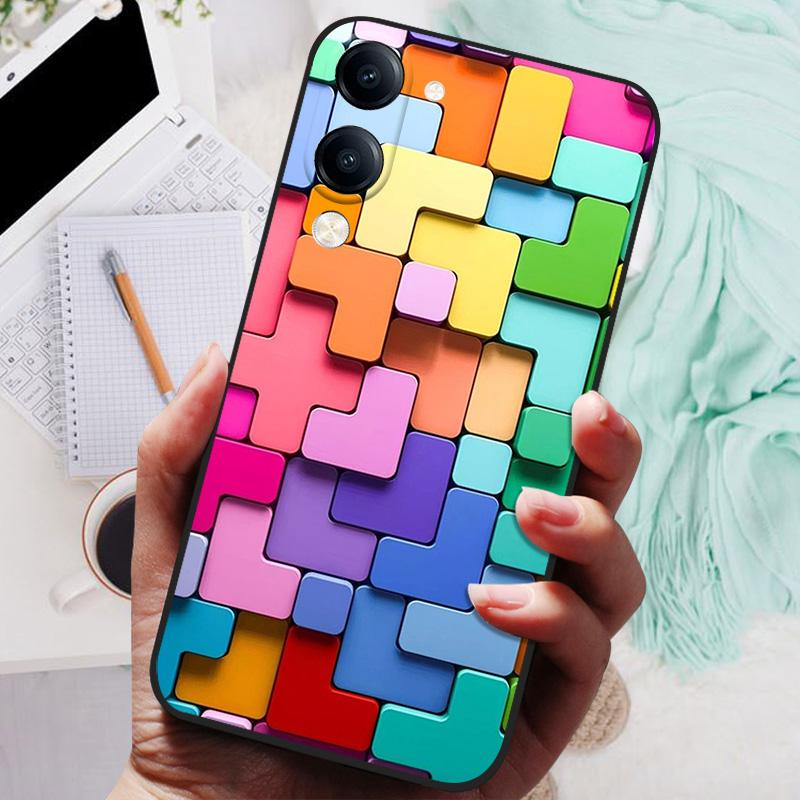 2025 Protective Shell For Vivo Y04 4G Case Y 04 Black Cover Lion Wolf Silicone Soft Back Cases For Vivo Y29S 4G Y 29S Phone Case