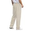 Men's Drapey Smart Casual Pants, Loose Fit Work Trousers