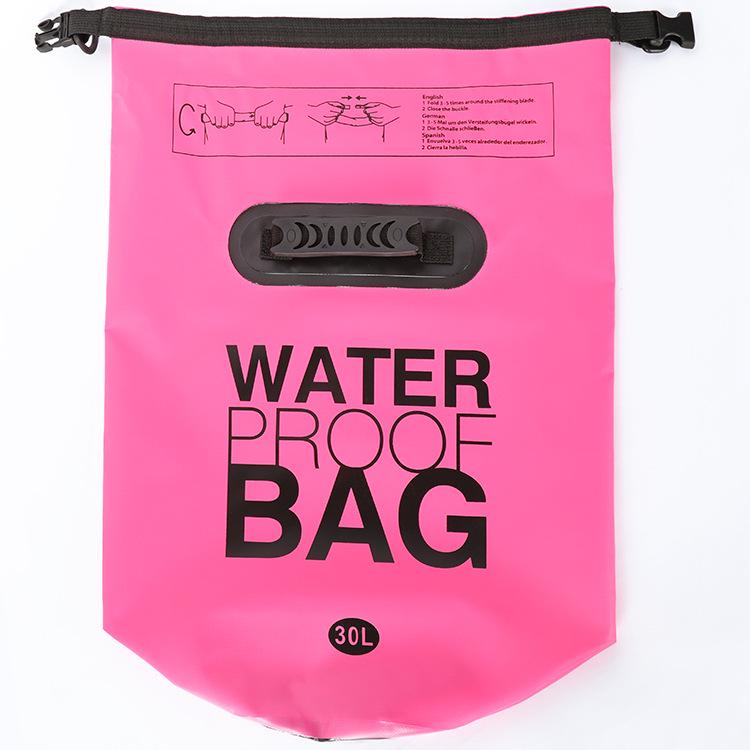 Large Capacity Waterproof Backpack for Outdoor Travel, Camping, Rafting, and Beach Use