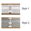 10Pcs/Lot Drawer Partition Accessories Extension Buckle Fixed Clip Drawer DIY Storage Clapboard Divider Sock Underwear Organizer