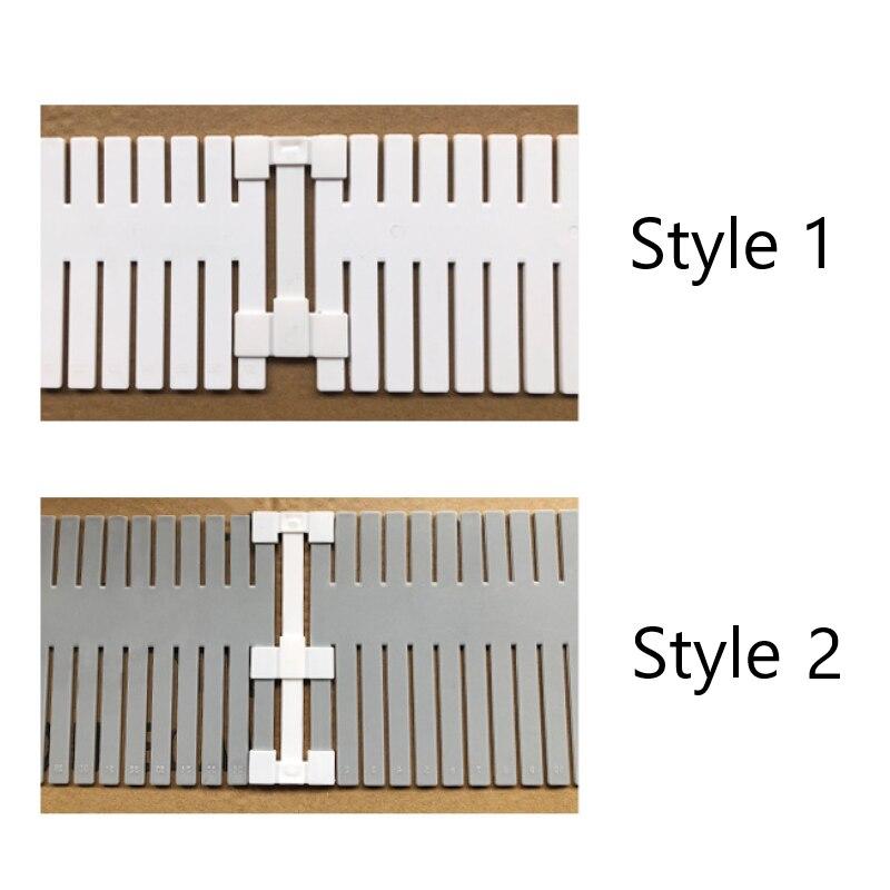 10Pcs/Lot Drawer Partition Accessories Extension Buckle Fixed Clip Drawer DIY Storage Clapboard Divider Sock Underwear Organizer