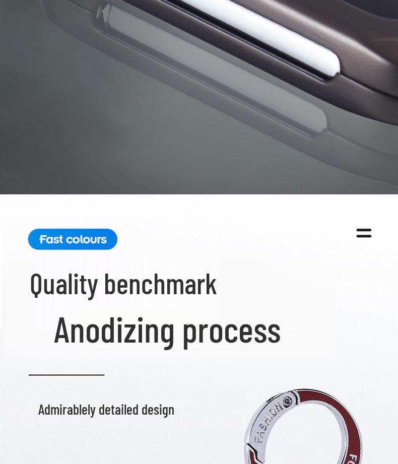 Wuling Capgemini Car Key Premium Metal Protective Case with Buckle