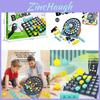Jumping Ball Toy Set For Kids With Bounce Game Board And Throwing Target For Childrens Educational Play