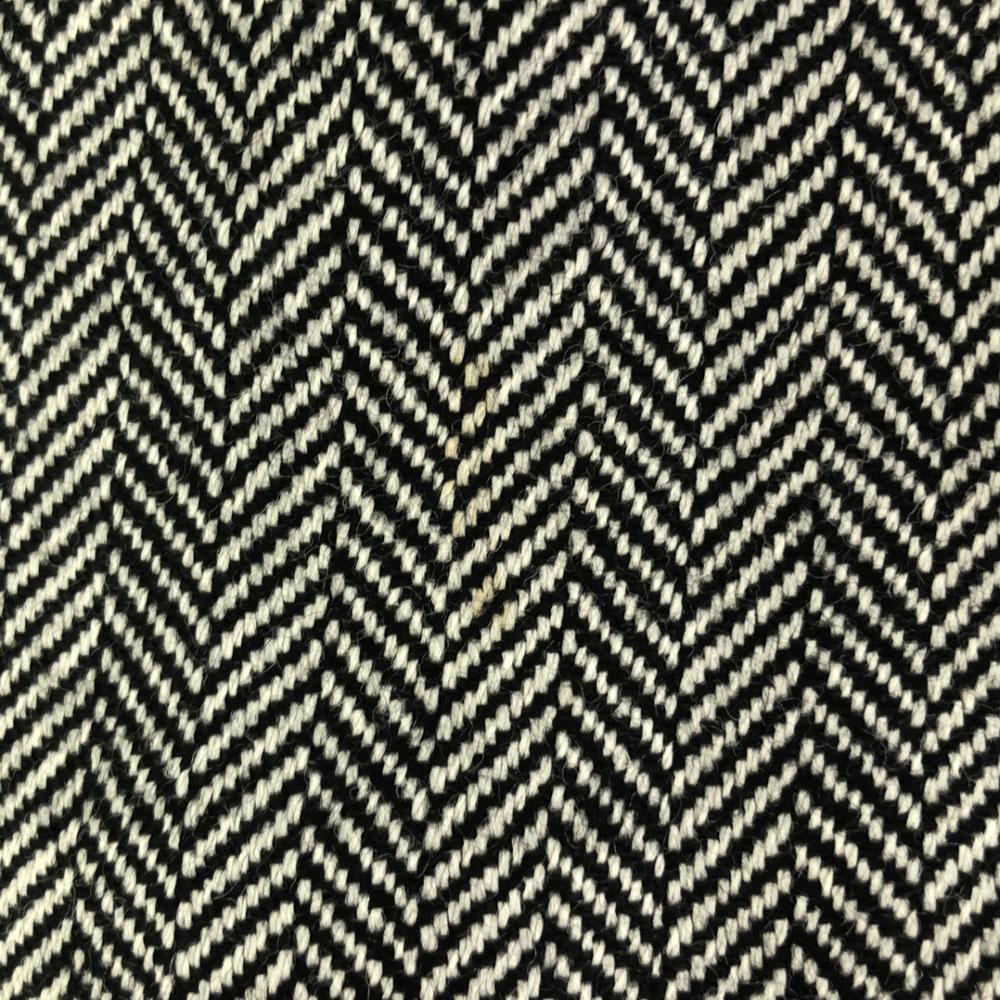 YVES SAINT LAURENT 90s wool Herringbone Midi length Tight Skirt Women Used