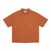 Kodak Mailer Essential Short Sleeve Shacket Orange
