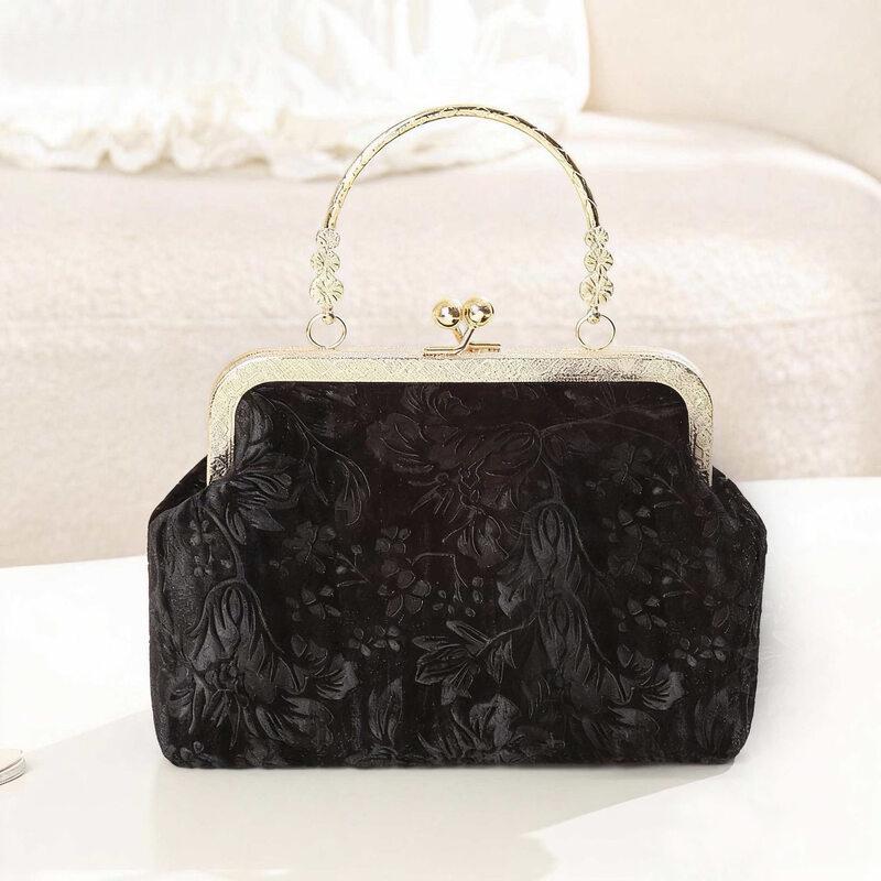 OGAR New Chinese Style Plush Shoulder Bag Medium