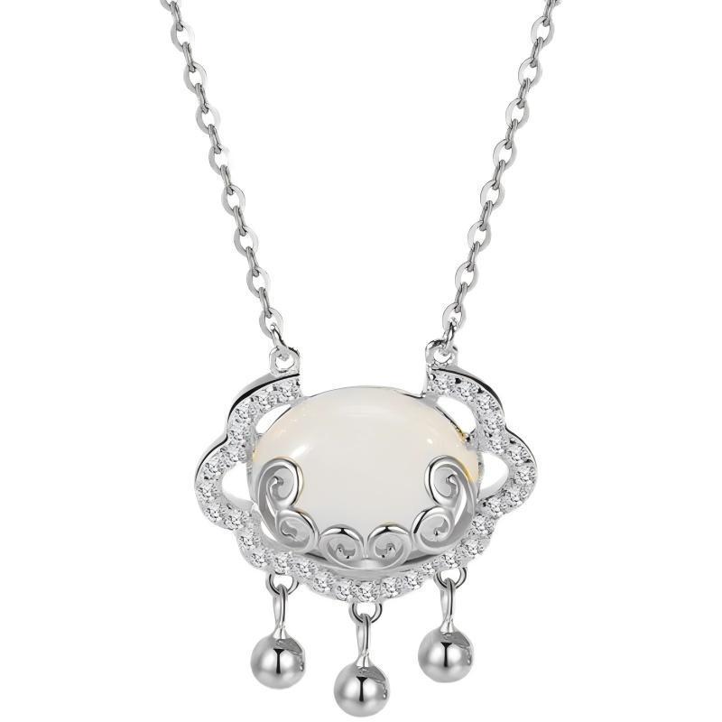 Summer Silver Series Titanium Steel Non-Fading Necklace for Women - Fashionable, Light Luxury, Niche, High-End