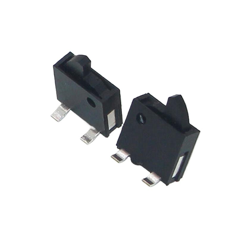 10Pcs Kfc-W-14 4 Pin Mini Slide Switch Reset Micro Toggle Switch Miniature Switch Limit Vertical Black Columnar 16V 100Ma